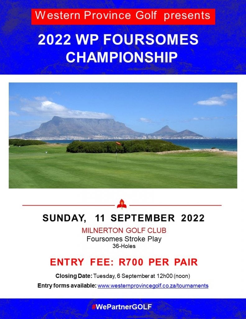 WP Golf _ 2022 WP Foursomes Championship-poster