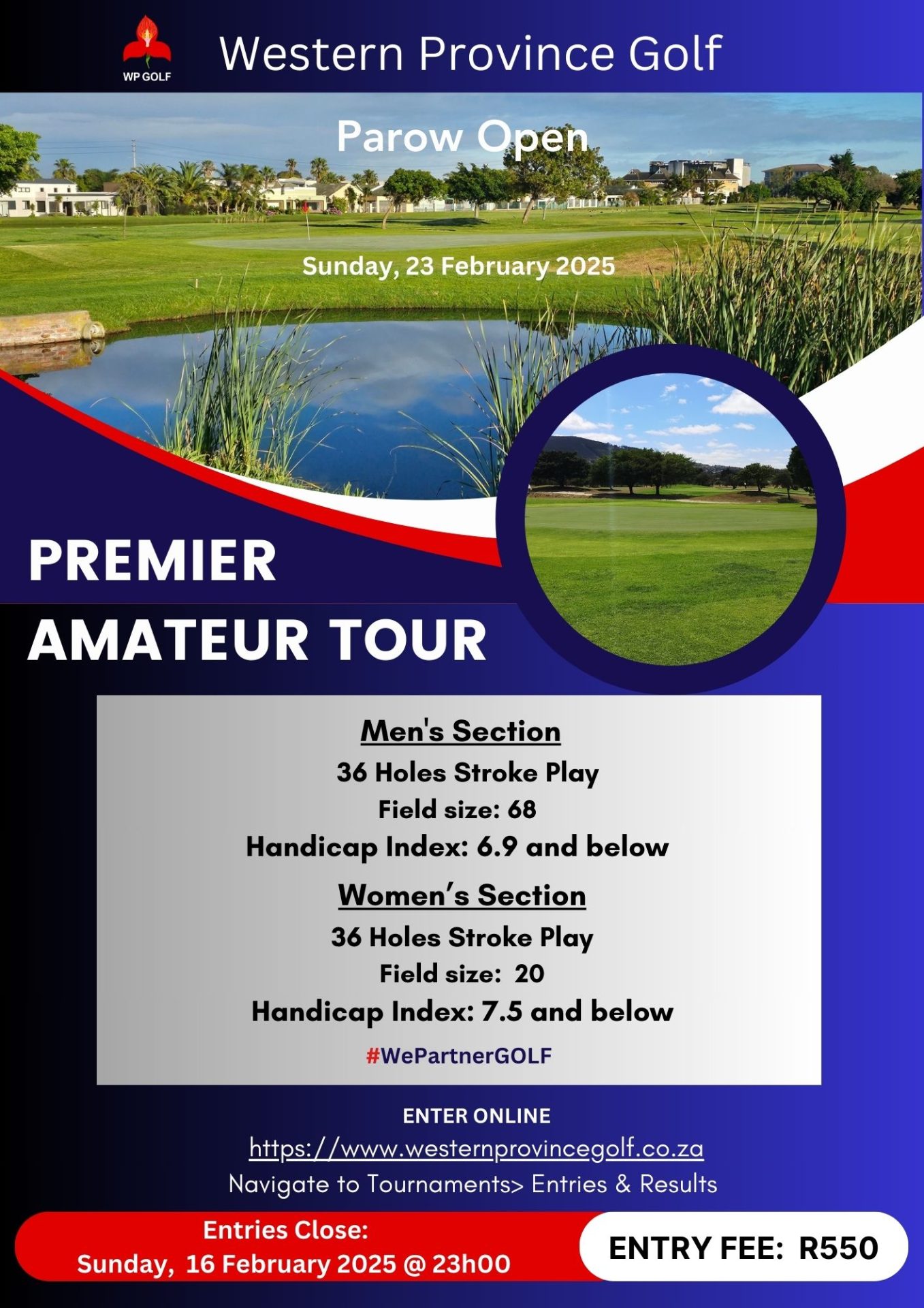 2025 PAROW OPEN - Western Province Golf