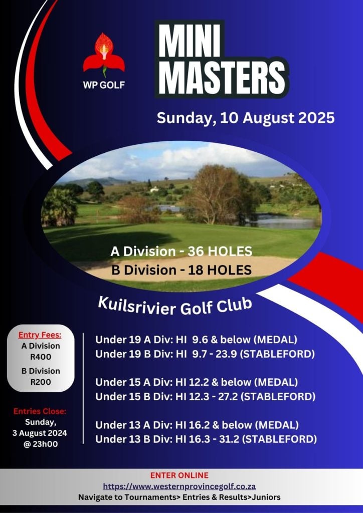 Mini Masters - 10 Aug 2025 - Kuils River _ POSTER V2 _28 July 25