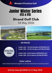 Jnr Winter Series - Strand _ POSTER V1
