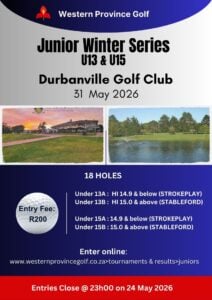 Winter series _ Durbanville _ Poster V1