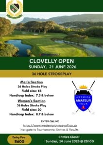 Clovelly Open _ 21 June 2026 _ POSTER v1