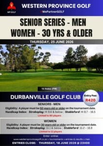 Durbanville Snr Series _ 25 June 2026 _ POSTER V1