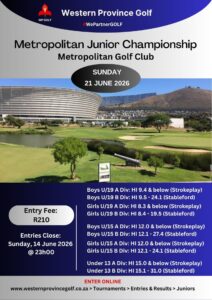 Metropolitan Jnr Champs _ 21 June 2026_ POSTER V1