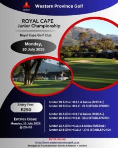 Royal Cape Jnr Champs_20 July 2026_ POSTER v1
