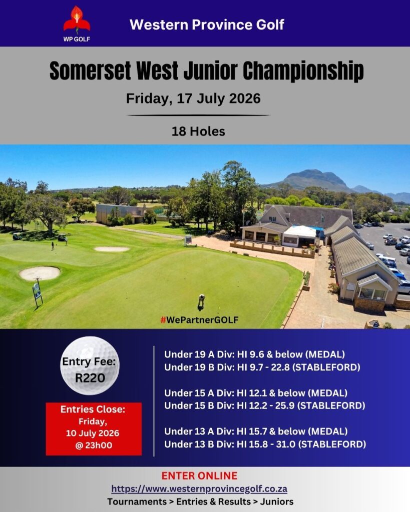 Somerset West Jnr Champs _ 17 July 2026 _ Poster V2