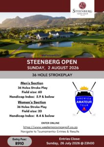 Steenberg Open _ 2 August 2026 _ POSTER V2