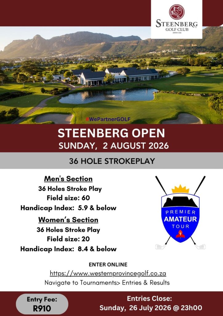 Steenberg Open _ 2 August 2026 _ POSTER V2
